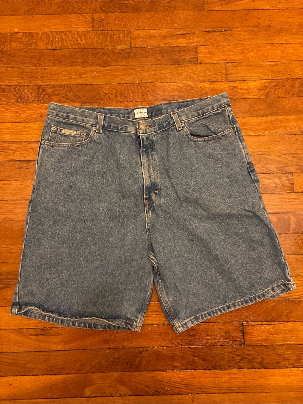 Calvin Klein Jeans Men's Denim Shorts - Blue Wash size 38